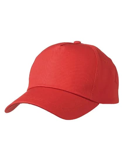 5 Panel Promo Cap - Signal Red
