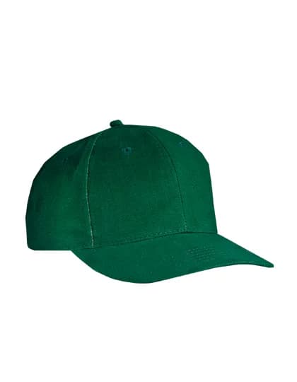 6-Panel Cap Laminated - Dark Green