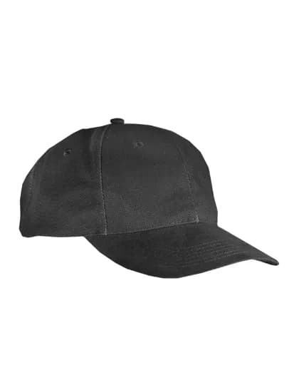 6-Panel Cap Low Profile - Black