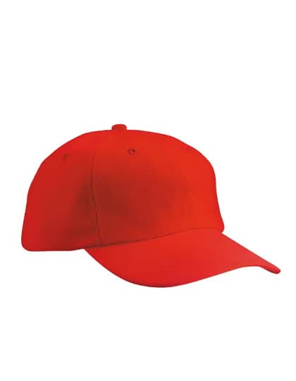 6-Panel Cap Low Profile - Red