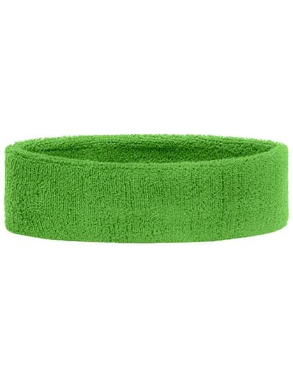 Terry Headband - Lime Green