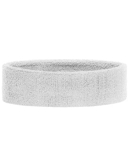 Terry Headband - White