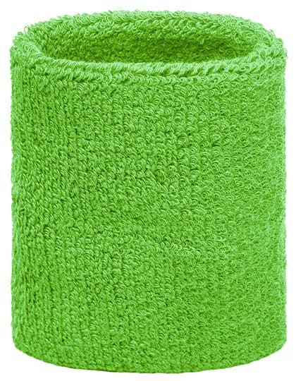 Terry Wristband - Lime Green