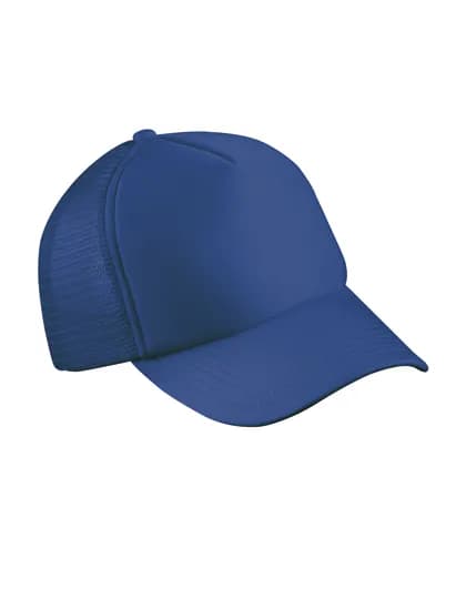 5-Panel Polyester Mesh Cap - Royal