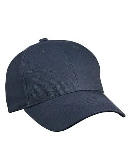 6 Panel Cap Heavy Cotton - Navy