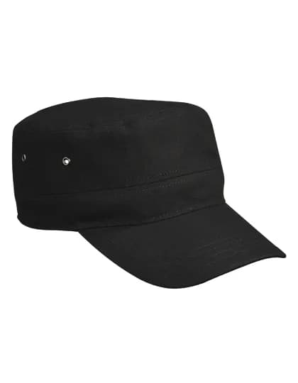 Military Cap - Black