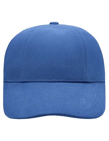 Turned 6 Panel Cap Laminated - Royal