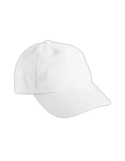 6-Panel Raver Cap - White