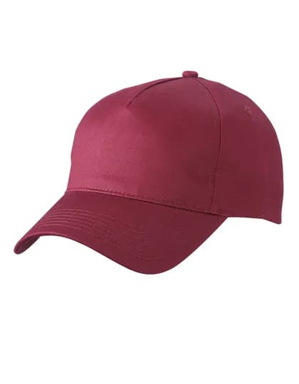 5-Panel Cap - Burgundy