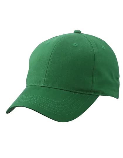Brushed 6-Panel Cap - Green