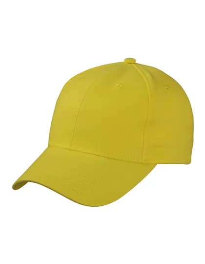 Brushed 6-Panel Cap - Sun Yellow