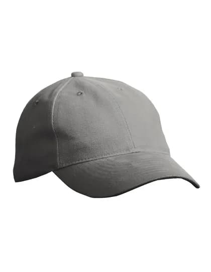 6 Panel Softlining Raver Cap - Dark Grey
