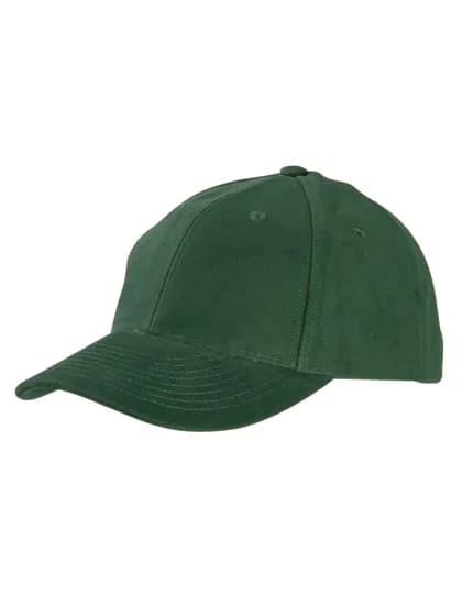 6-Panel Raver Cap Laminated - Dark Green