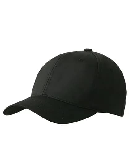 6 Panel High Performance Flexfit® Cap - Black
