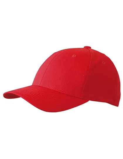6 Panel High Performance Flexfit® Cap - Red