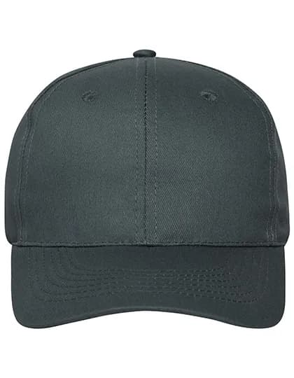 6 Panel Cap Bio Cotton - Graphite