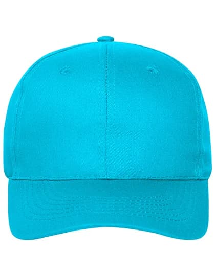 6 Panel Cap Bio Cotton - Turquoise