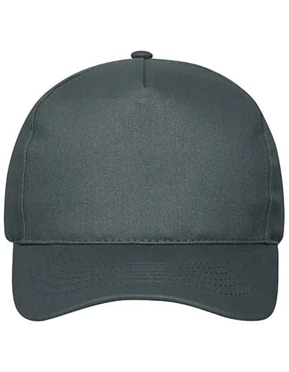 5 Panel Cap Bio Cotton - Graphite