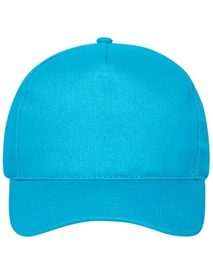 5 Panel Cap Bio Cotton - Turquoise