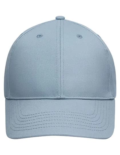6 Panel Cap Bio Cotton - Milky-Blue