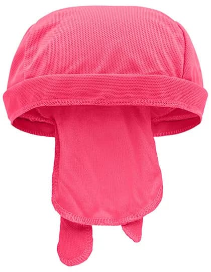 Functional Bandana Hat - Bright Pink