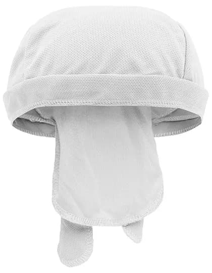 Functional Bandana Hat - White