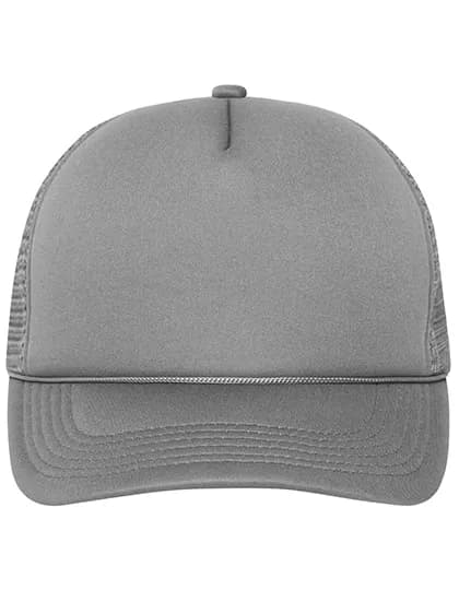 5 Panel Retro Mesh Cap - Dark Grey/Dark Grey