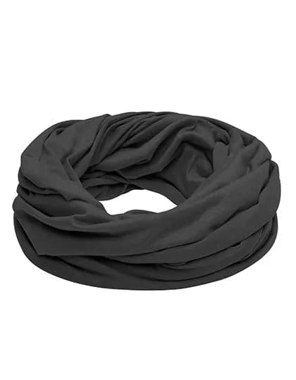 Heather Summer Loop-Scarf - Black Melange