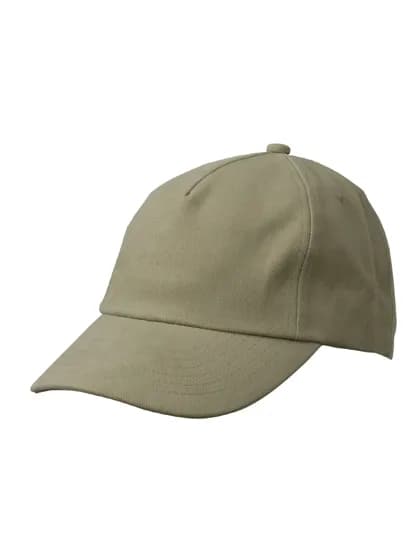 Kids´ 5-Panel Cap - Dark Khaki
