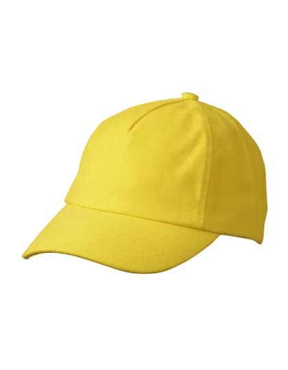 Kids´ 5-Panel Cap - Yellow
