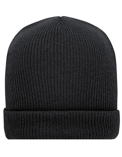 Soft Knitted Winter Beanie - Dark Grey