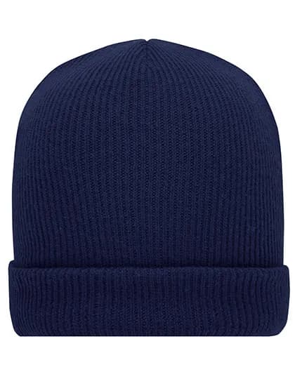 Soft Knitted Winter Beanie - Navy