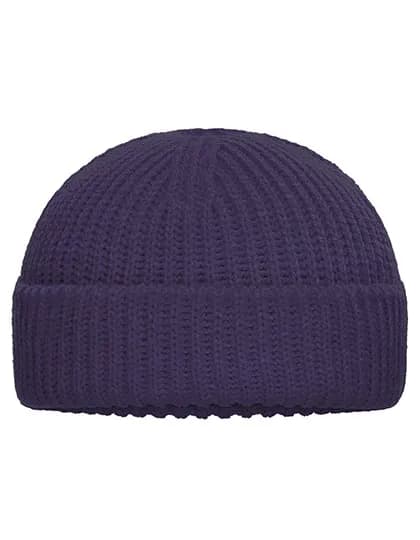 Fisherman Beanie - Deep Purple