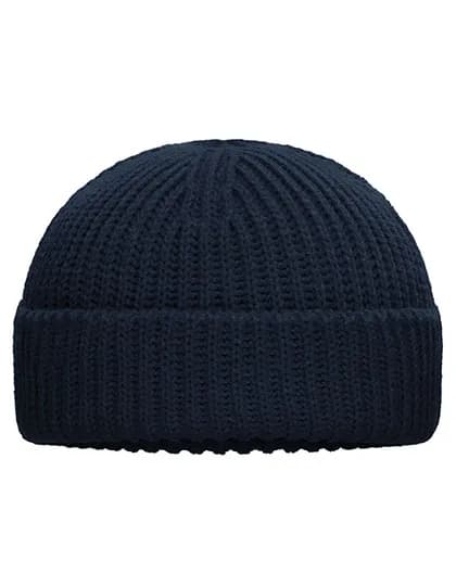 Fisherman Beanie - Navy
