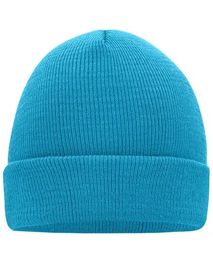 Knitted Cap - Aqua