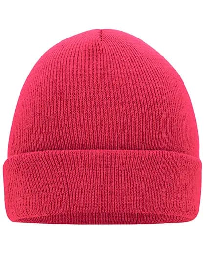 Knitted Cap - Bright Pink