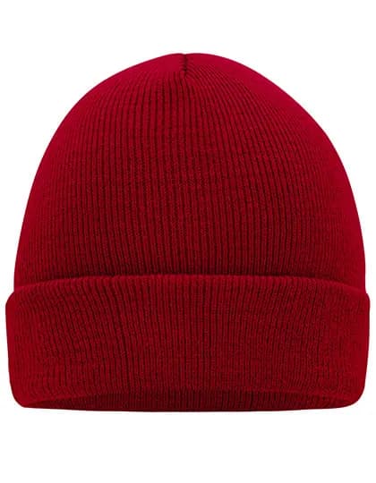 Knitted Cap - Burgundy