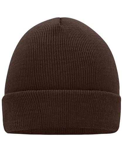 Knitted Cap - Chocolate