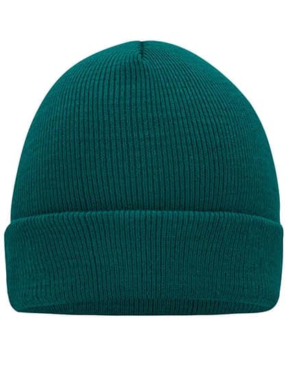 Knitted Cap - Dark Green