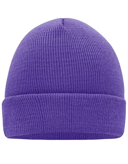 Knitted Cap - Dark Purple