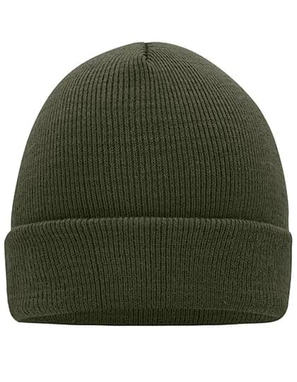 Knitted Cap - Olive