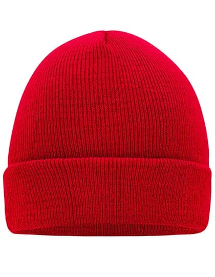 Knitted Cap - Red