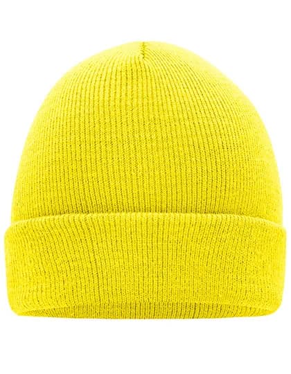 Knitted Cap - Yellow