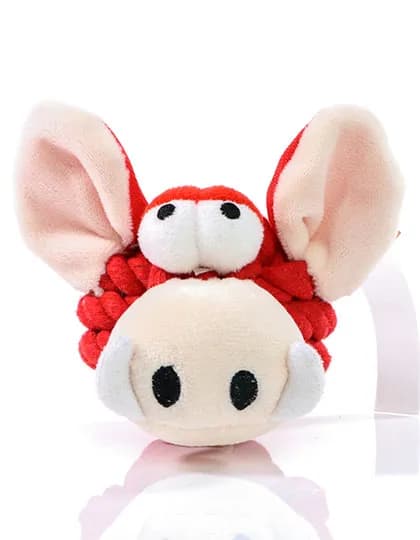 MiniFeet® Hundespielzeug Knotentier Wildschwein - Red