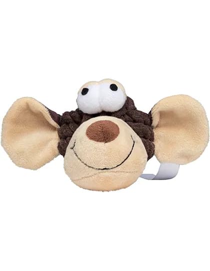 MiniFeet® Hundespielzeug Knotentier Affe - Brown
