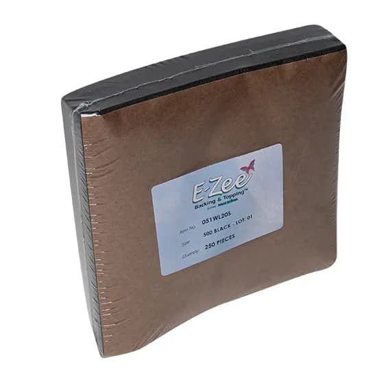 E-Zee Weblon Stickvlies (250 Stück) - Black