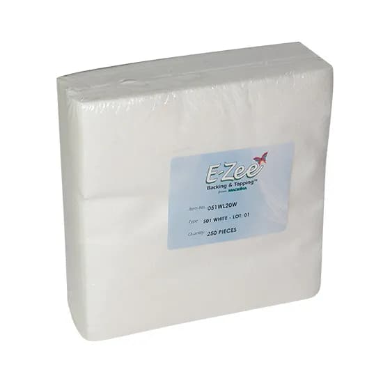 E-Zee Weblon Stickvlies (250 Stück) - White