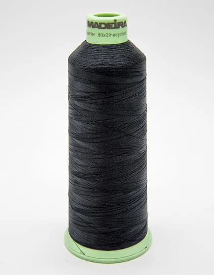Polyneon Green Bobbin - Black