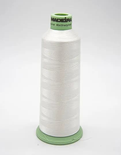 Polyneon Green Bobbin - White