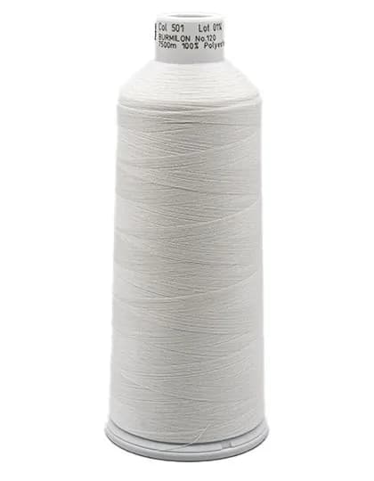 Burmilon 120/2 Polyester Untergarn - White